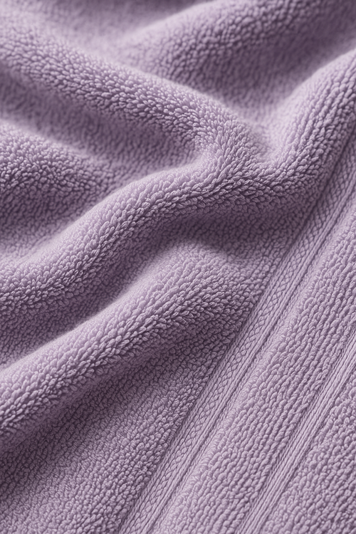 Serviette de bain bambou brodée set ultra absorbant - vue 2 sur 2