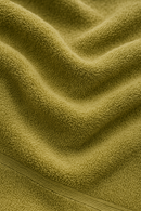 Serviette de bain bambou ultra absorbante unie brodée