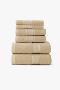 Serviette de bain coton doux absorbant lot 3