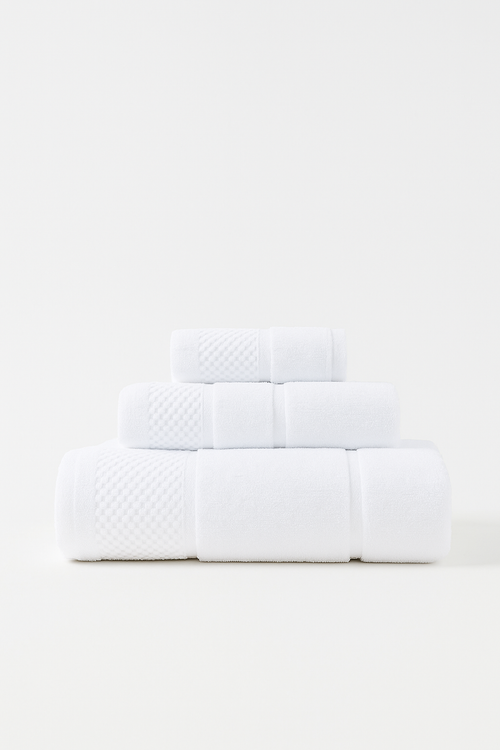 Serviette de bain coton épais absorbant lot hotel