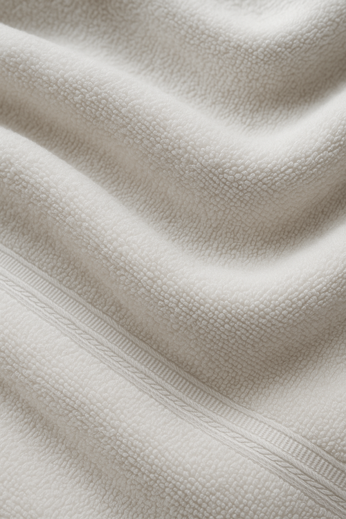 serviette de bain coton epaisse grande rayures absorbante - vue 2 sur 2