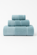 serviette de bain coton lot 3 absorbante épaisse