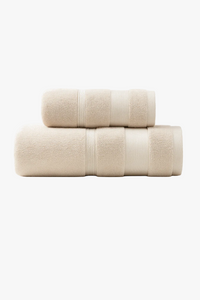 serviette de bain coton lot deux douce absorbante
