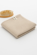 serviette de bain coton nid abeille absorbante douce