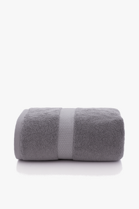 serviette de bain coton ultra absorbante style uni