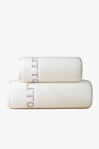 serviette de bain lot 2 coton doux absorbant