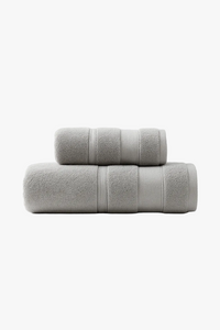 Serviette de bain lot 2 coton doux absorbant