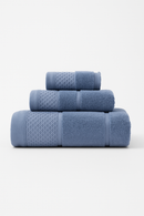Serviette de bain lot 3 coton epais absorbant