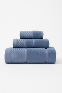 Serviette de bain lot 3 coton epais absorbant