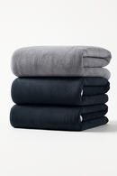 serviette de bain lot 3 velours corail absorbante
