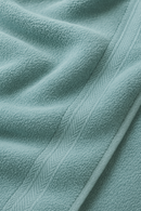 Serviette de bain lot 4 coton brodé rapide