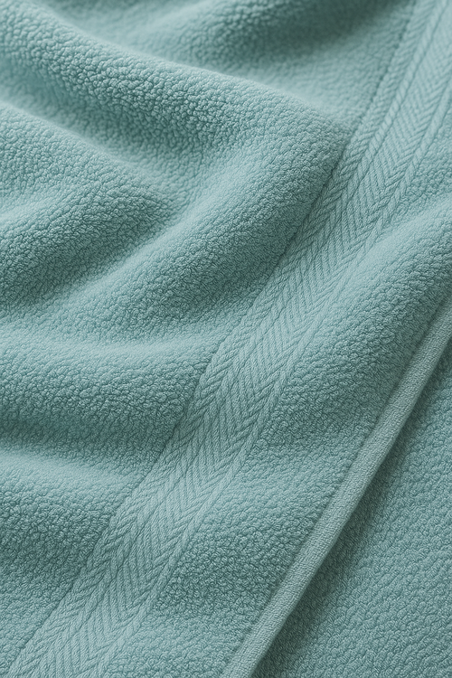 Serviette de bain lot 4 coton brodé rapide - vue 2 sur 2