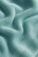 serviette de bain lot 4 coton brodé séchage