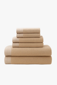 serviette de bain lot 6 coton bio qualité