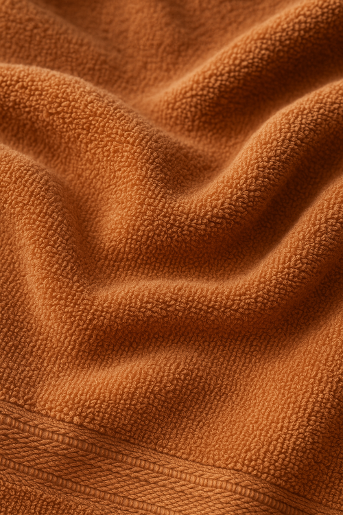 serviette de bain lot 6 coton biologique uni - vue 2 sur 2