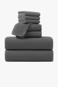 serviette de bain lot 8 absorbantes sechage rapide