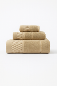 serviette de bain lot coton epais absorbant uni