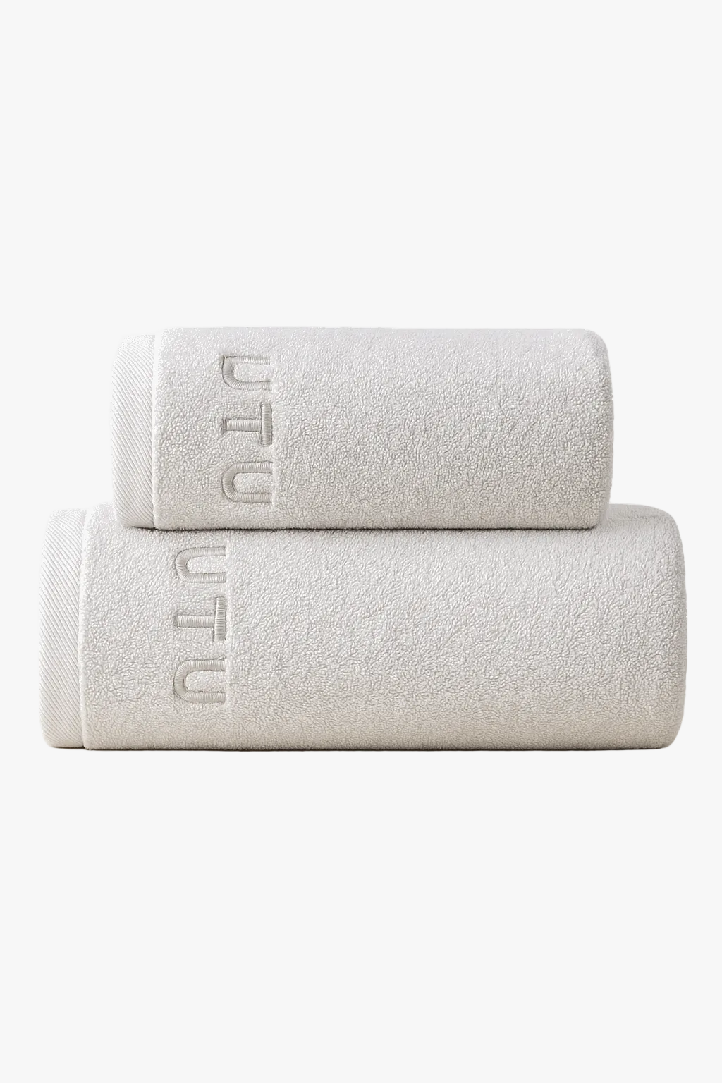 Serviette de bain lot x2 coton doux absorbant