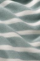 serviette de bain polaire corail rayures absorbante domicile