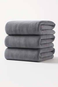 Serviette de bain velours absorbante sechage rapide lot