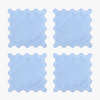 Serviette de table coton lin style wabi sabi