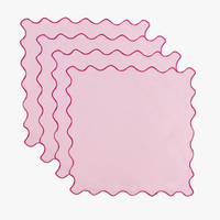 Serviette de table tissu coton lin style wash