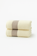 Serviettes visage coton épais absorbant doux séchage rapide
