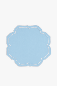 Set de table coton lin motif coquille marin