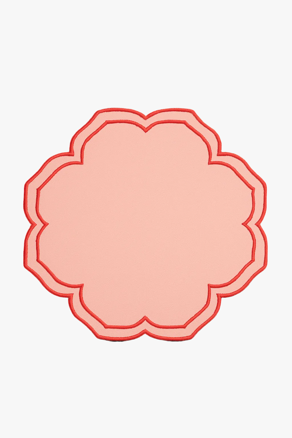 Set de table coton motif coquillage style moderne