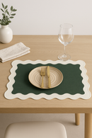 Set de table coton motif coquille saint jacques