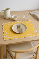 Set de table coton motif coquille saint jacques