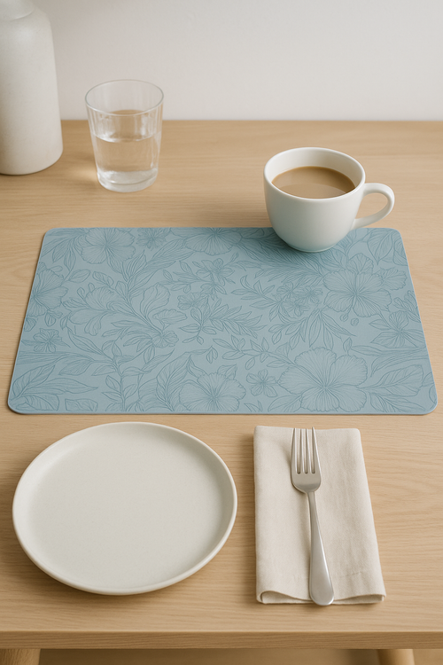 Set de table cuir antidérapant dessous de verre - vue 2 sur 2