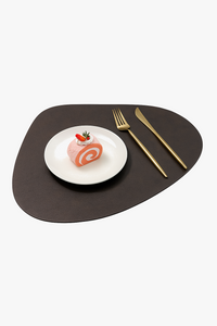 Set de table cuir imperméable lavable style europe