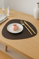 Set de table cuir imperméable lavable style europe