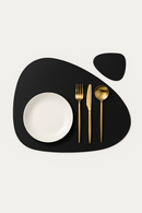 Set de table cuir pu avec dessous verre
