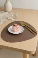 Set de table cuir pu imperméable facile entretien