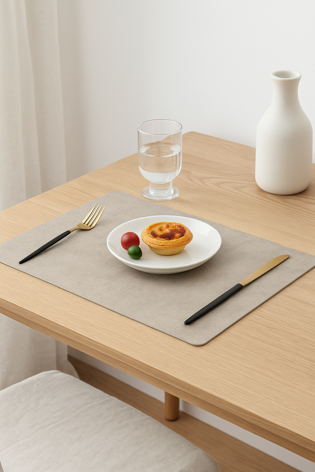 Set de table double face pu imperméable antidérapant - vue 2 sur 2