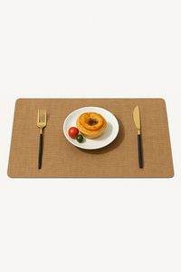 Set de table double face pu imperméable antidérapant
