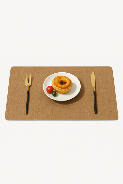 Set de table double face pu imperméable antidérapant