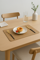 Set de table double face pu imperméable antidérapant