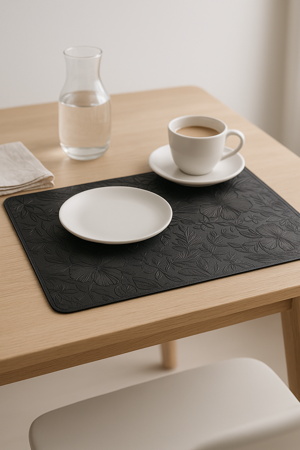 Set de table en cuir antidérapant style européen - vue 2 sur 2