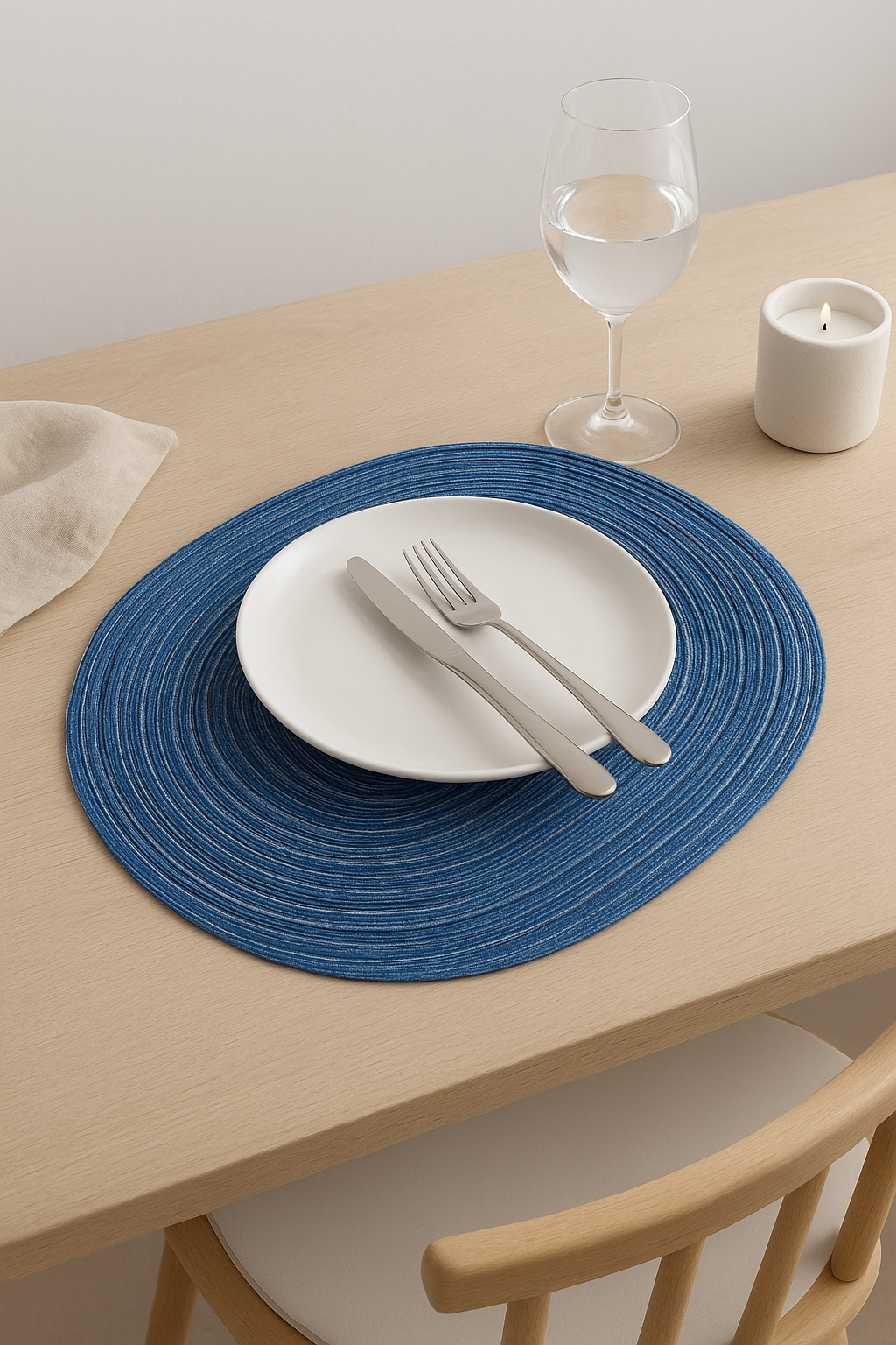 Set de table feuilles design antidérapant résistant chaleur - vue 2 sur 2