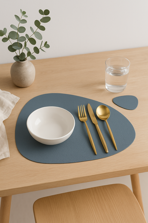 Set de table lavable moderne polyester tressé déco - vue 2 sur 2