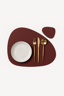 Set de table lavable rond polyester style moderne