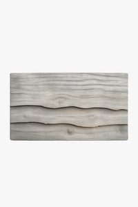 Set de table lot 4 motif bois rustique