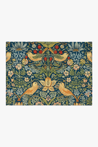 Set de table motifs oiseaux style william morris