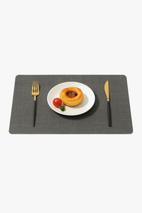 Set de table pu double face imperméable antidérapant