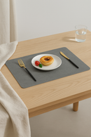 Set de table pu double face imperméable antidérapant