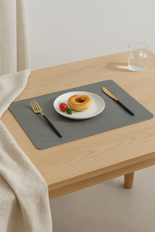 Set de table pu double face imperméable antidérapant - vue 2 sur 2