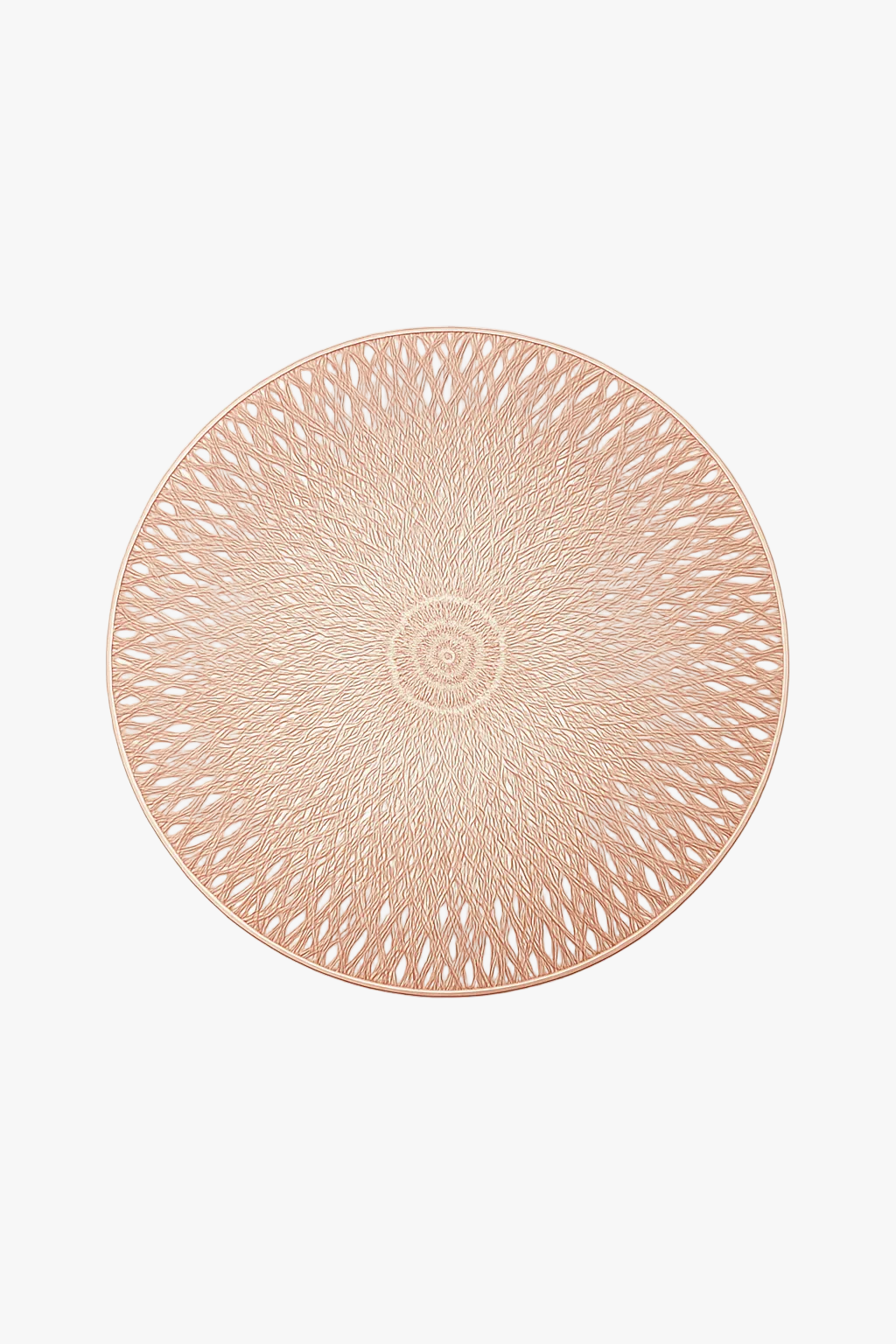 Set de table rond creux pvc isolant antiderapant